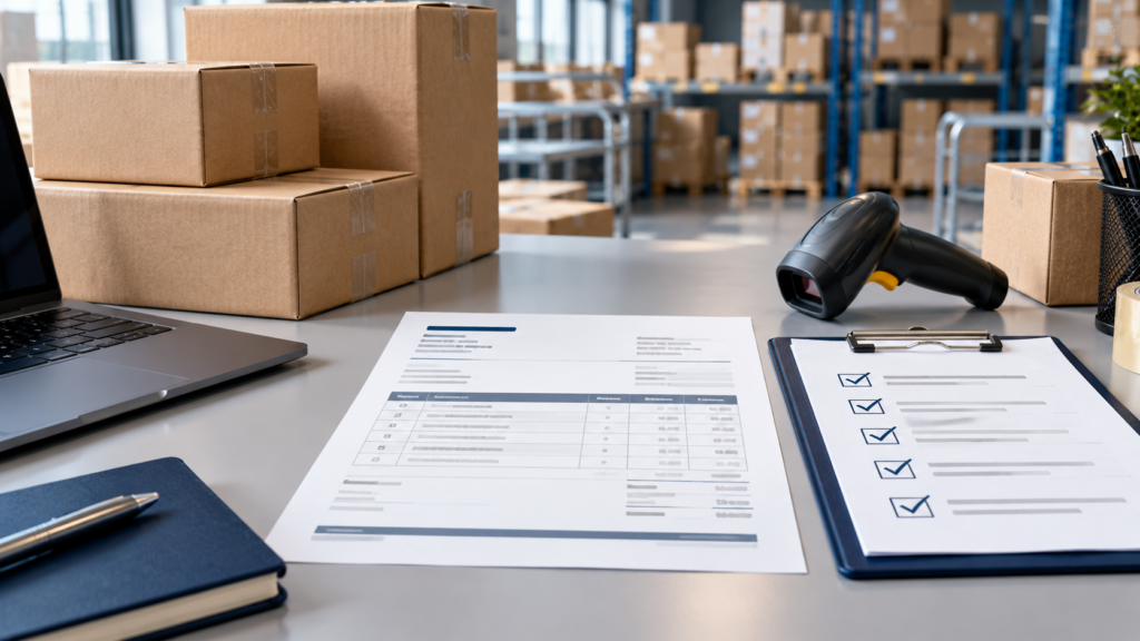 Amazon wholesale invoice and seller documentation checklist